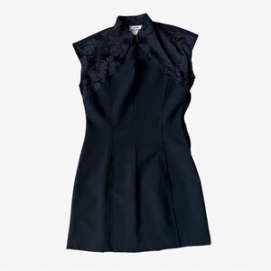 90s Vintage Qipao Mini Dress